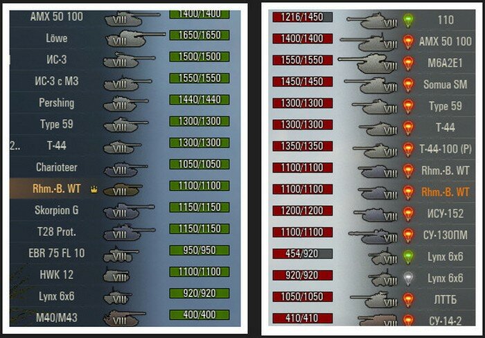 Сколько ракет на танк раст