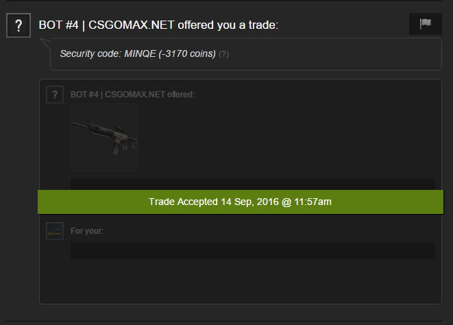 Trade accept. Скрин трейда. Csgomax. Игровые способы получить халяву КС го.